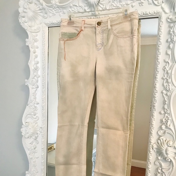 CHANEL Embroidery Logo Jeans - Picture 1 of 13